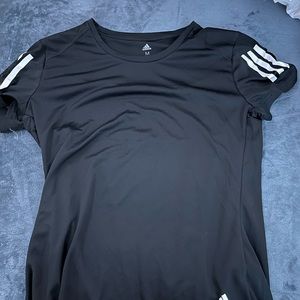 2 adidas athletic tees
